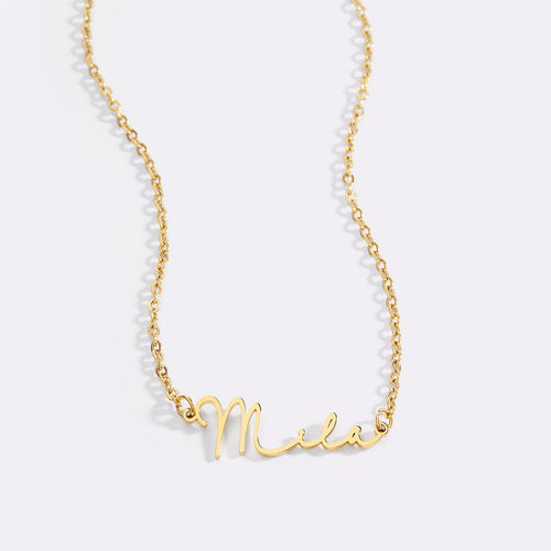 Mon Amour Name Necklace