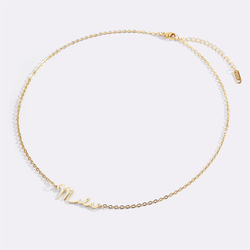 Mon Amour Name Necklace
