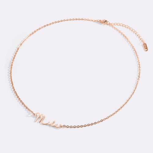 Mon Amour Name Necklace