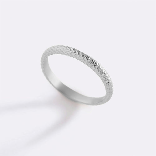 Snakeskin Stacking Ring