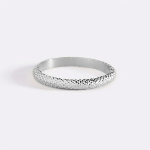 Snakeskin Stacking Ring