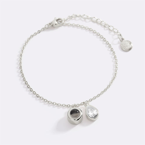 Birthstone Photo Bracelet