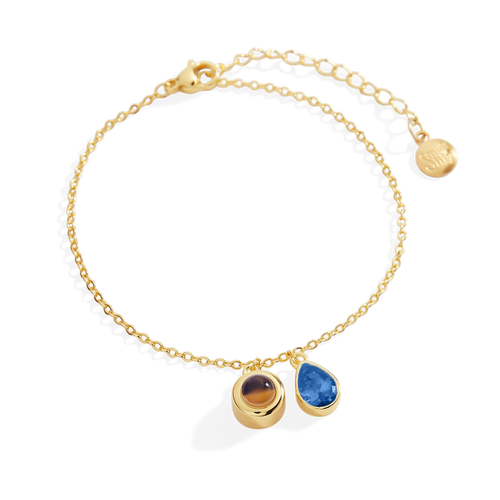 Birthstone Photo Bracelet