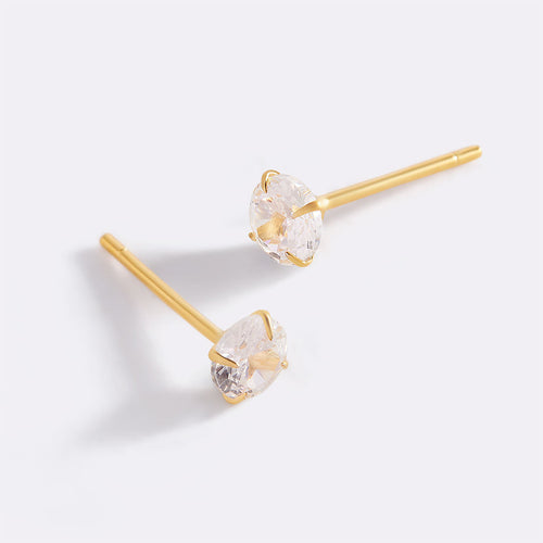 4mm Classic Solitaire Studs