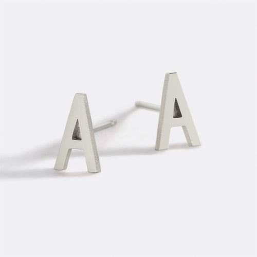The Skinny Initial Earrings