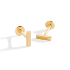 Little Bar Sleeper Flatback Earrings | 16g