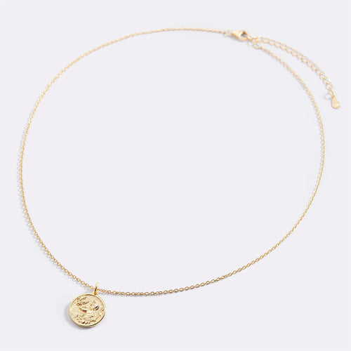 Greek Goddess Pendant Necklace