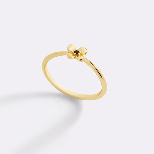 Dainty Floral Statement Ring