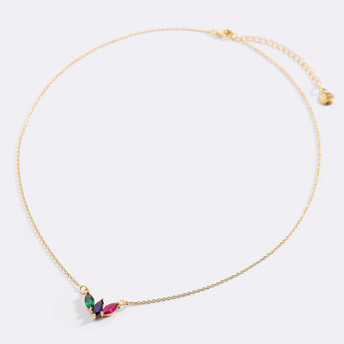 Elegant Family Birthstone Necklace