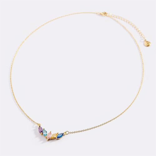 Elegant Family Birthstone Necklace