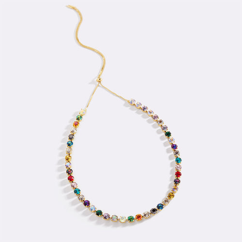 Ombr Crystal Adjustable Necklace