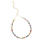 Ombr Crystal Adjustable Necklace