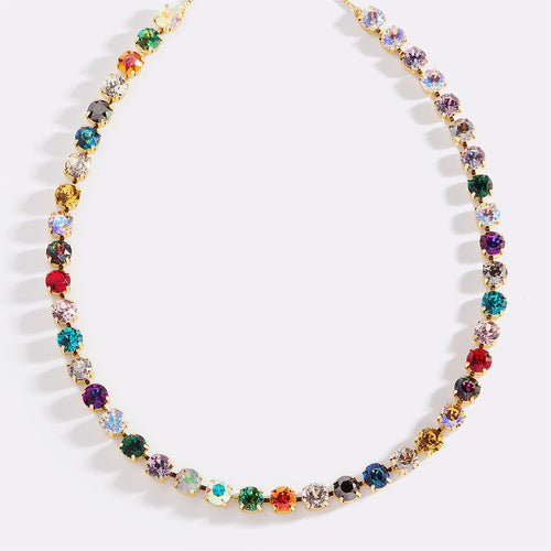 Ombr Crystal Adjustable Necklace