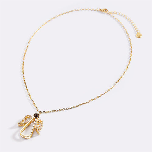 Personalized Angel Photo Charm Necklace