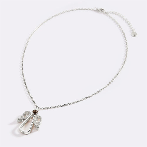 Personalized Angel Photo Charm Necklace