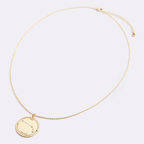 Personalized Constellation Pendant Necklace