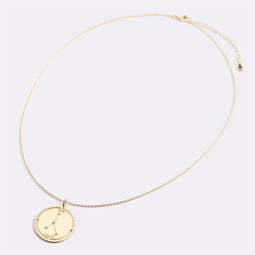 Personalized Constellation Pendant Necklace