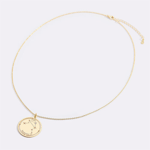 Personalized Constellation Pendant Necklace
