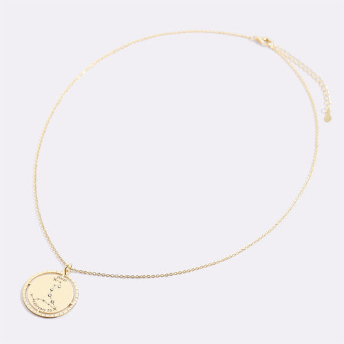 Personalized Constellation Pendant Necklace