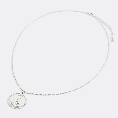 Personalized Constellation Pendant Necklace