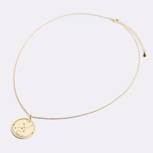 Personalized Constellation Pendant Necklace