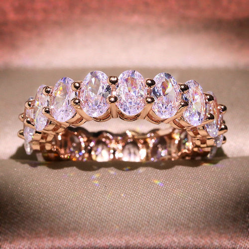 Oval Eternity Ring