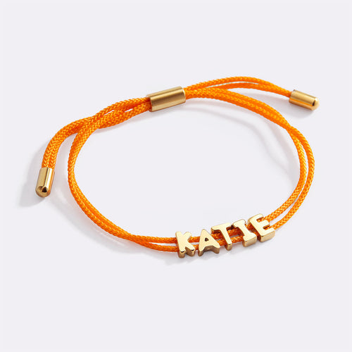 Personalized Adjustable Name Bracelet