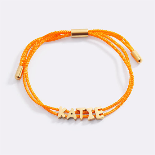 Personalized Adjustable Name Bracelet