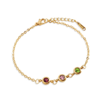 Personalized Birthstone Bracelet