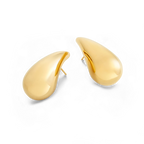 Sculptural Raindrop Earrings