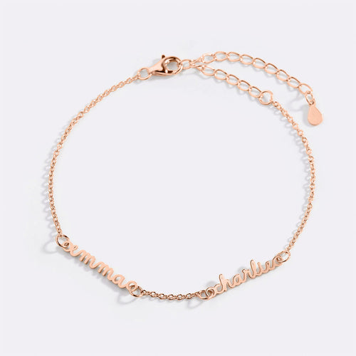 Stella Dainty Multiple Name Bracelet