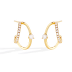 The Nova Double Hoop Earrings