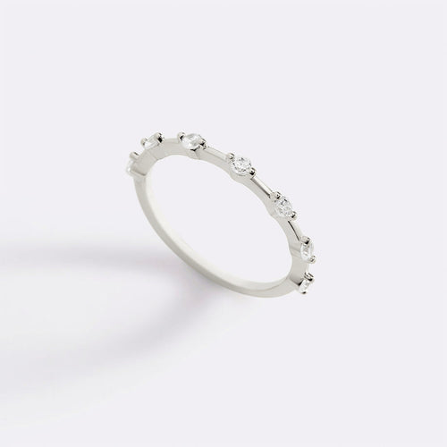 Ultra Thin Floating Eternity Ring