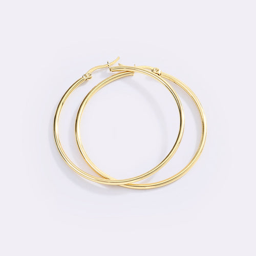 Lynette Large Hoop Earrings