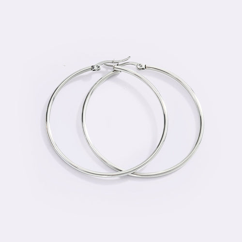 Lynette Large Hoop Earrings