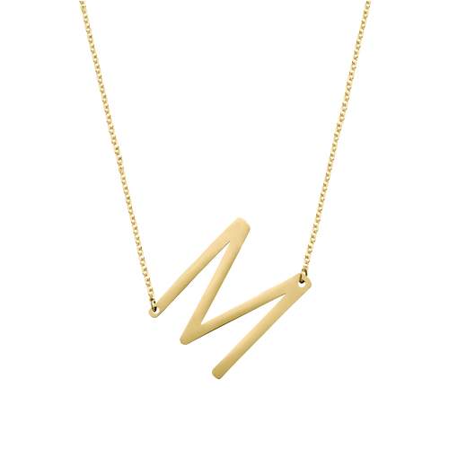 Statement Initial Necklace