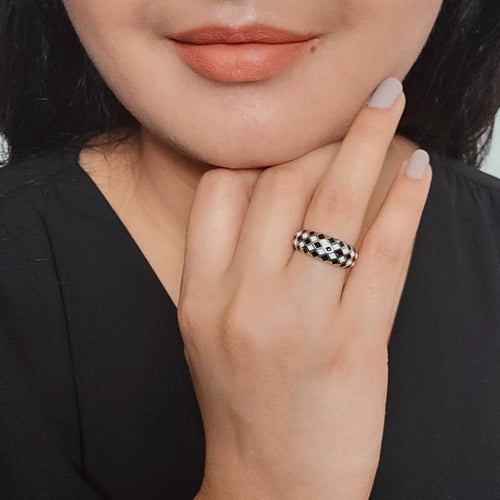 Checkerboard Ring