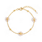 Marguerite Pearl Bracelet
