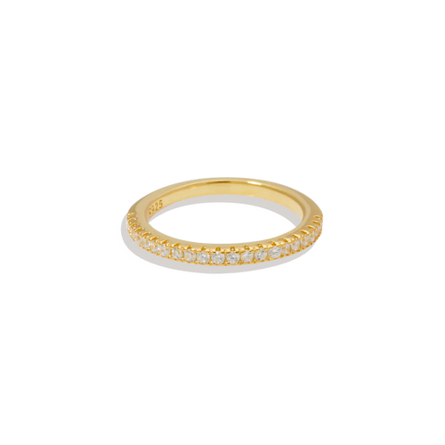 Micro Pavé Eternity Stacking Ring