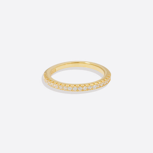 Micro Pavé Eternity Stacking Ring