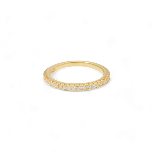 Micro Pavé Eternity Stacking Ring