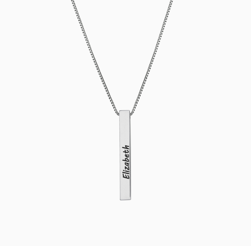 Muse Pillar Bar Necklace