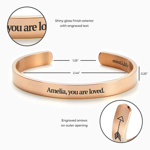 Customize Your Personalizable Cuff Bracelet