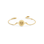 Monogram Initial Disc Bracelet