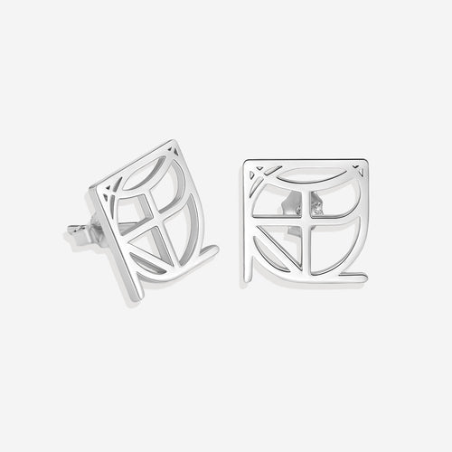 Monogram Name Earrings