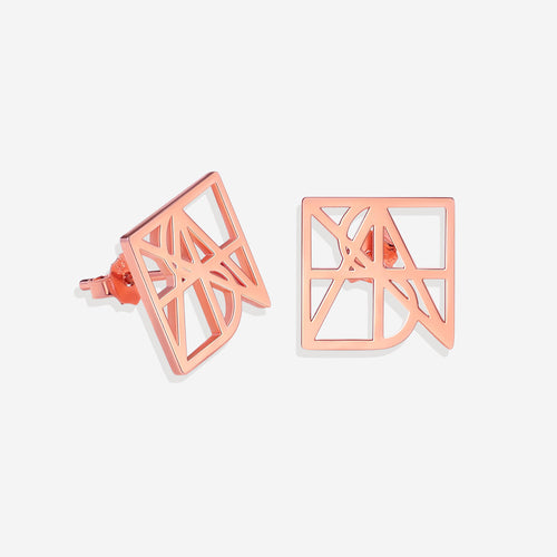 Monogram Name Earrings