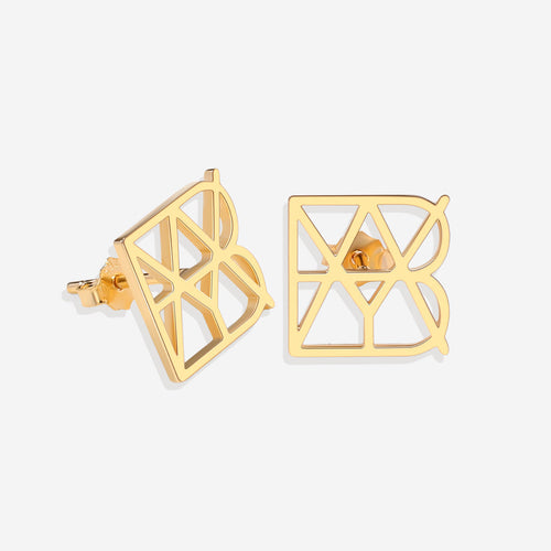 Monogram Name Earrings