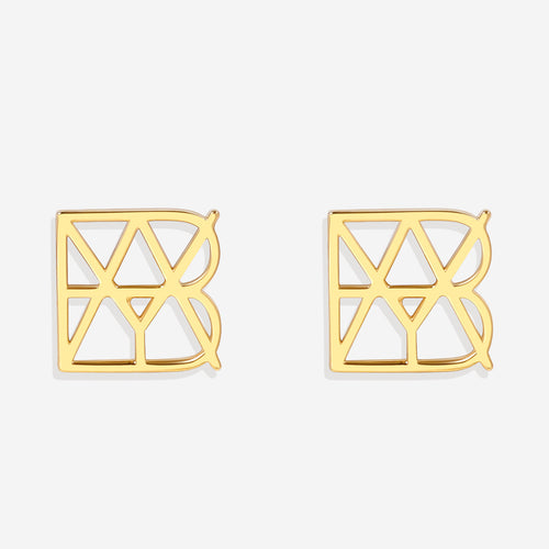 Monogram Name Earrings