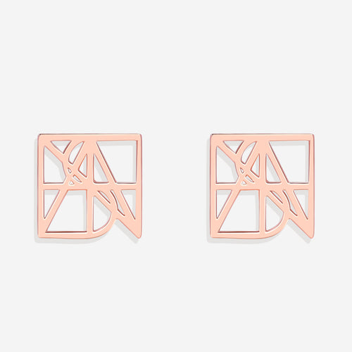 Monogram Name Earrings
