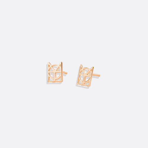 Monogram Name Earrings